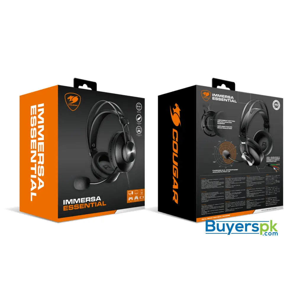 Cougar Immersa Essential Gaming Headset - Price in Pakistan Cougar Immersa Essential Gaming Headset - Price in Pakistan